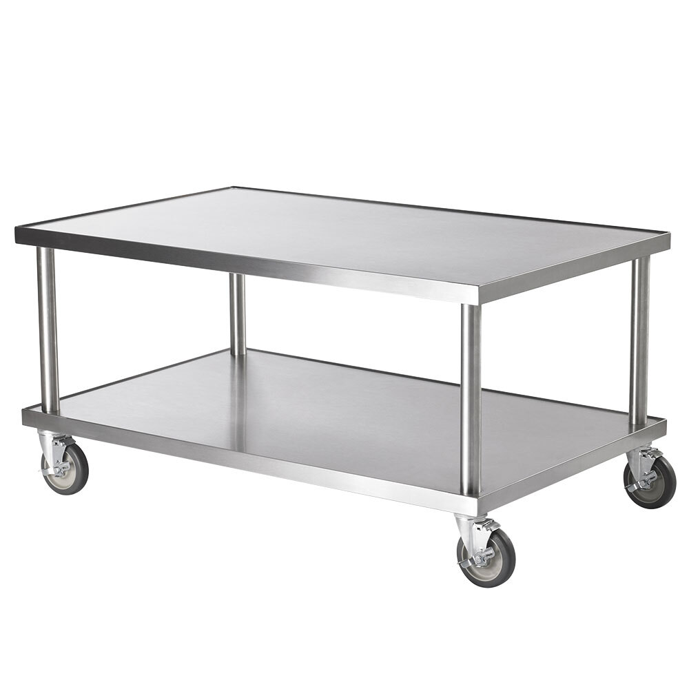 Vollrath 4087948 48" x 30" Stainless Steel Heavy Duty Mobile Equipment