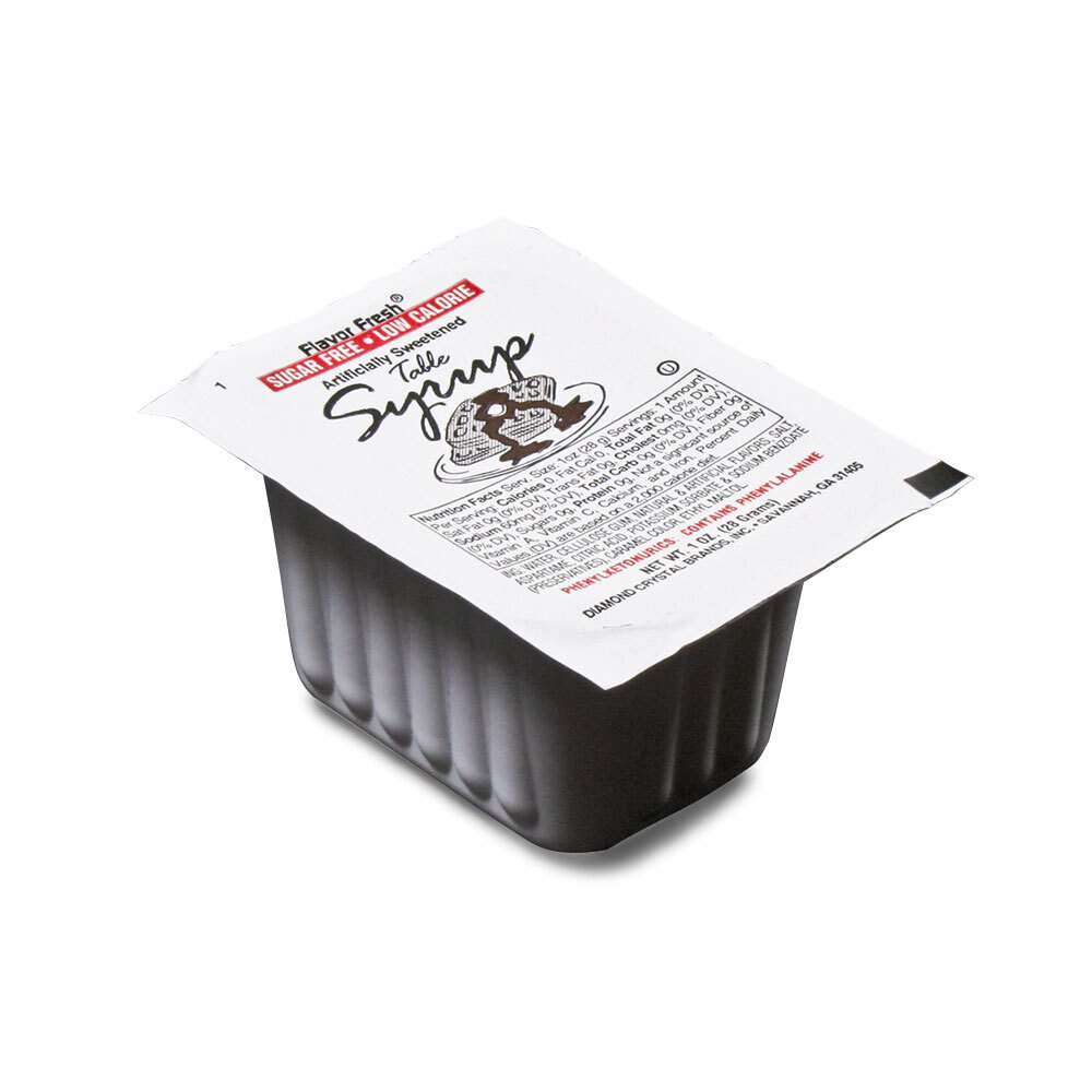 1 oz. Sugar Free Pancake Syrup Portion Cup 100/Case
