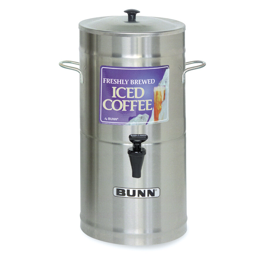 Bunn 33000.0002 ICD3 3 Gallon Round Iced Coffee Dispenser