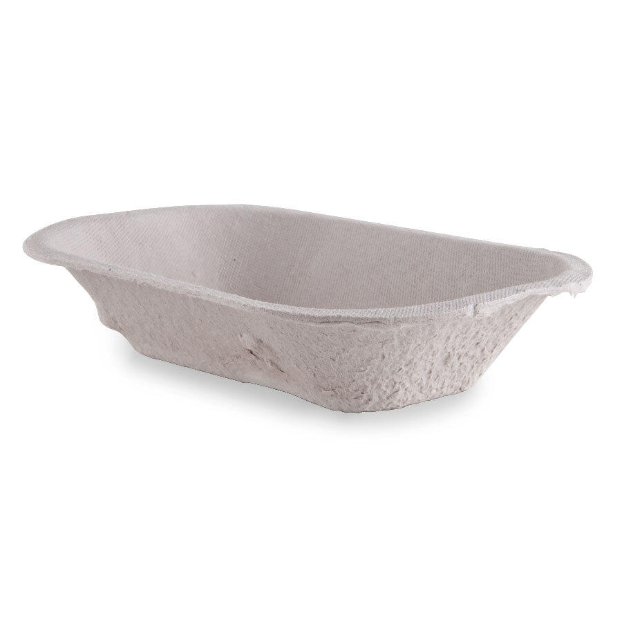 Huhtamaki 10408 Savaday 6" x 4" 50 Molded Fiber / Pulp