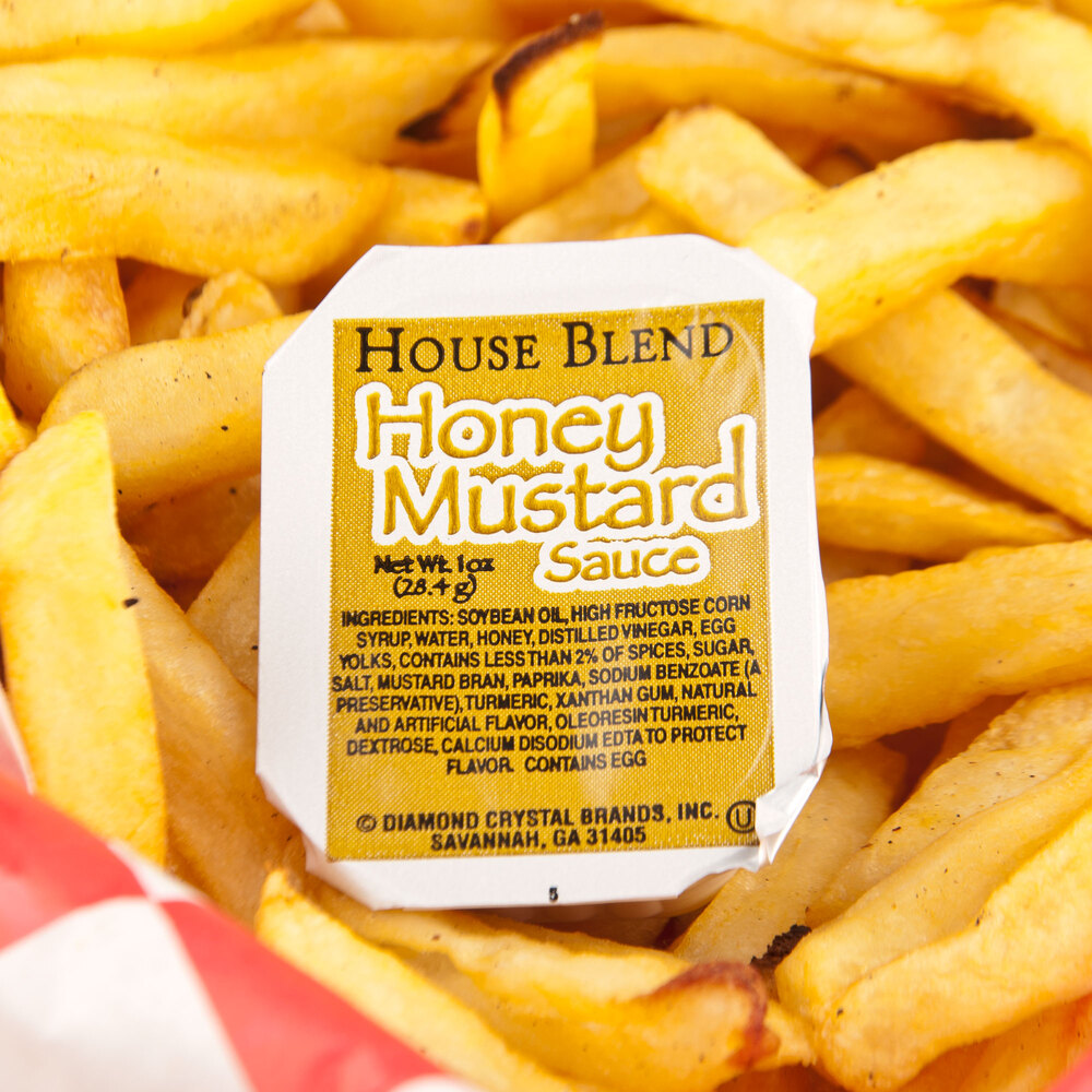 Honey Mustard Sauce 1 oz. Portion Cup 100/Case
