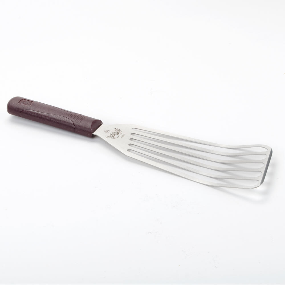 Mercer M18390 Hell's Handle High Heat Fish / Egg Turner / Spatula 14" x 4"