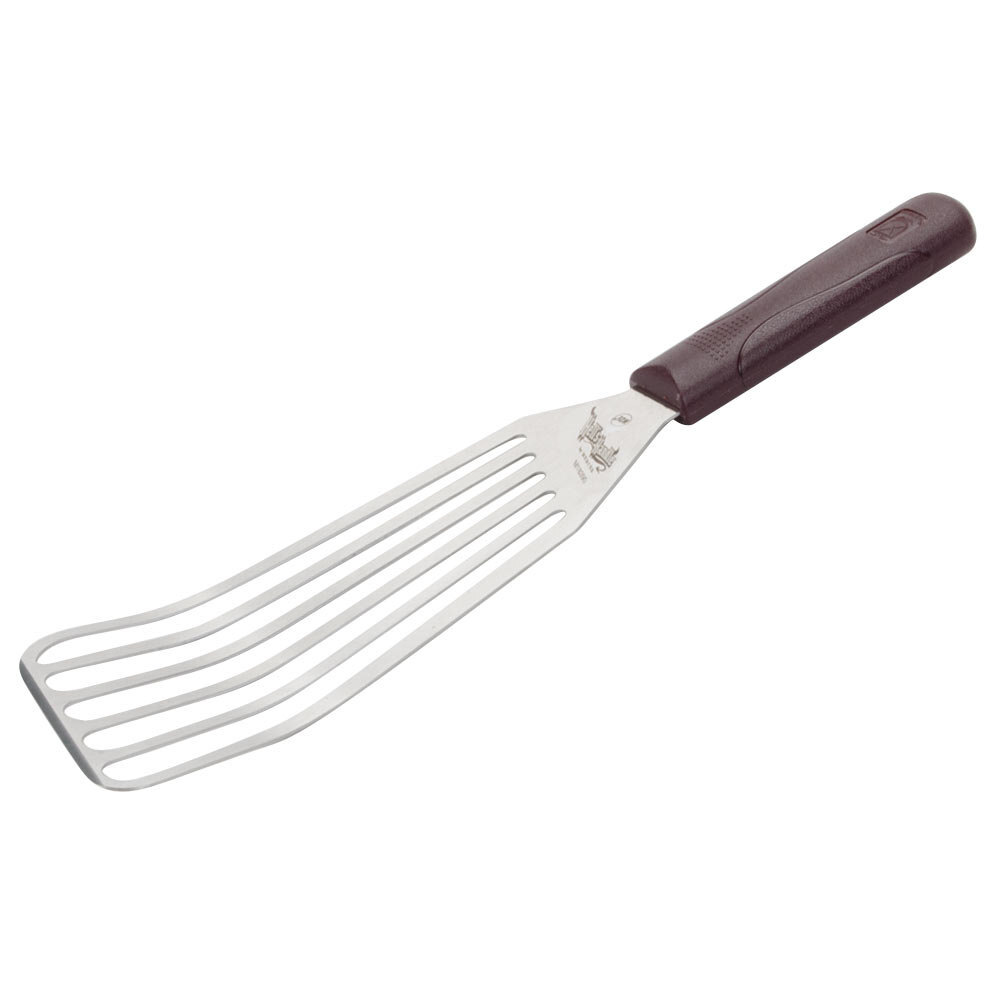 Mercer M18390 Hell's Handle High Heat Fish / Egg Turner / Spatula 14