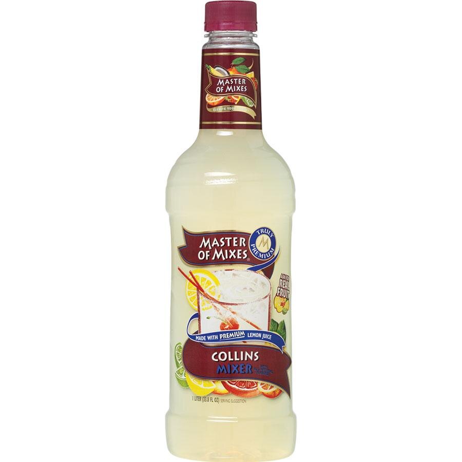 Master of Mixes Premium Tom Collins Drink Mix 1 Liter
