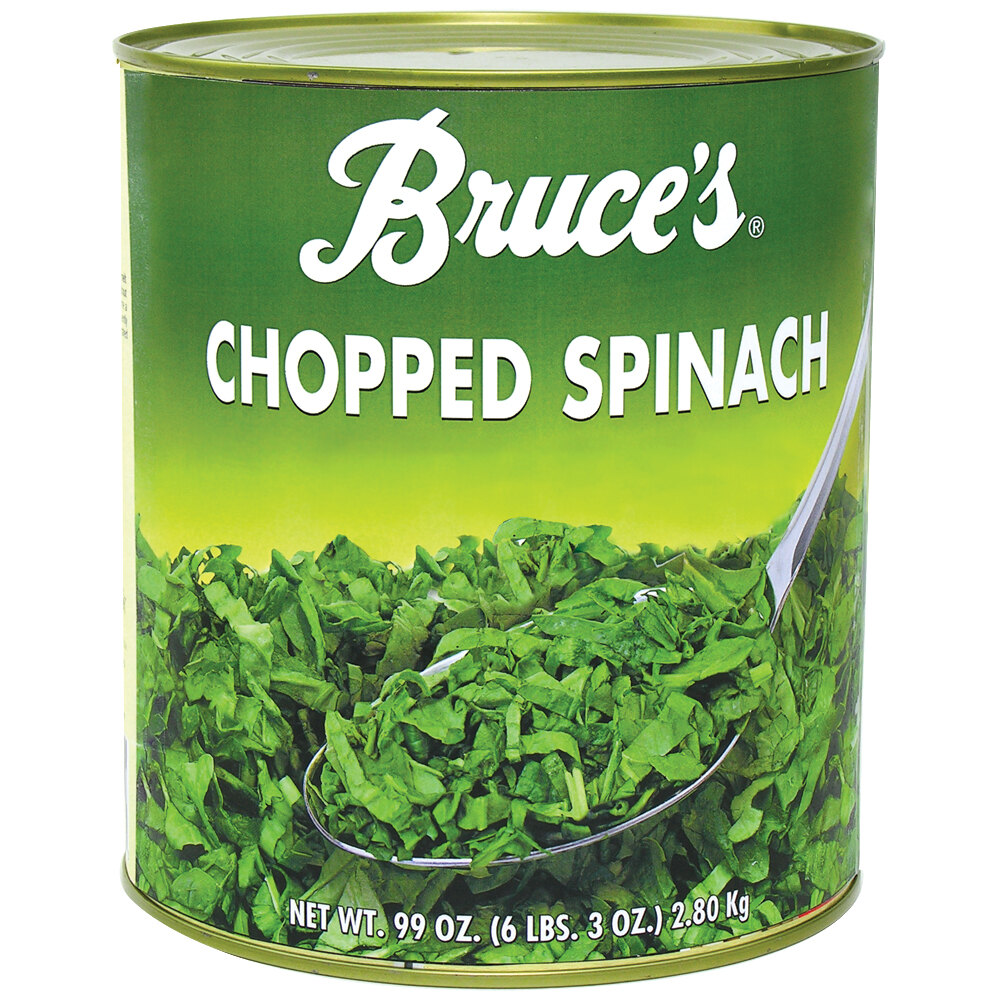 Chopped Spinach 6 10 Cans / Case