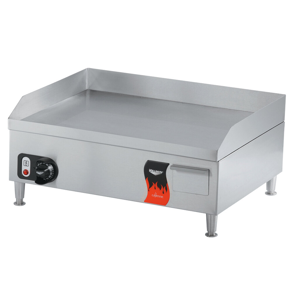 Vollrath 40716 Cayenne 24" Thermostatic Electric Griddle 220V