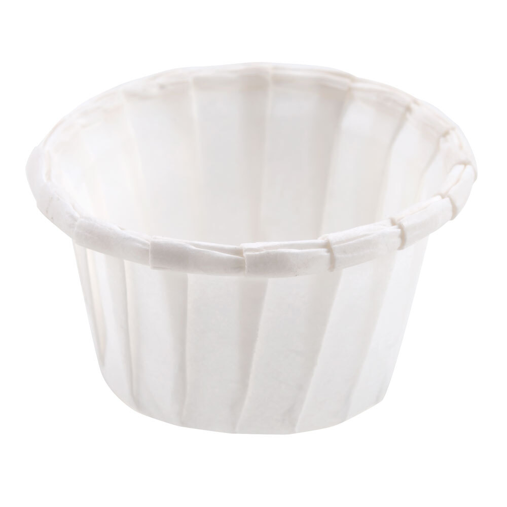 Dart Solo SCC050 .5 oz. White Paper Souffle / Portion Cups 250/Box