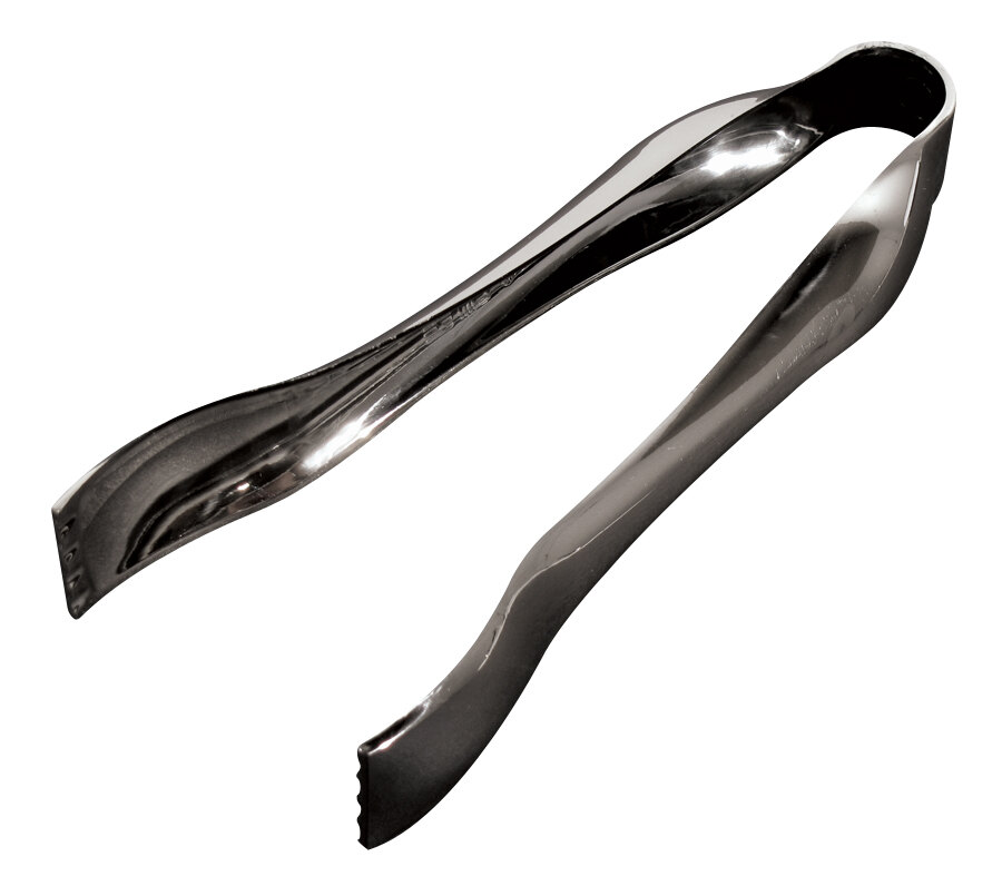 Sabert UM72STNG 6 1/4" Disposable Silver Plastic Serving Tongs 6 / Pack