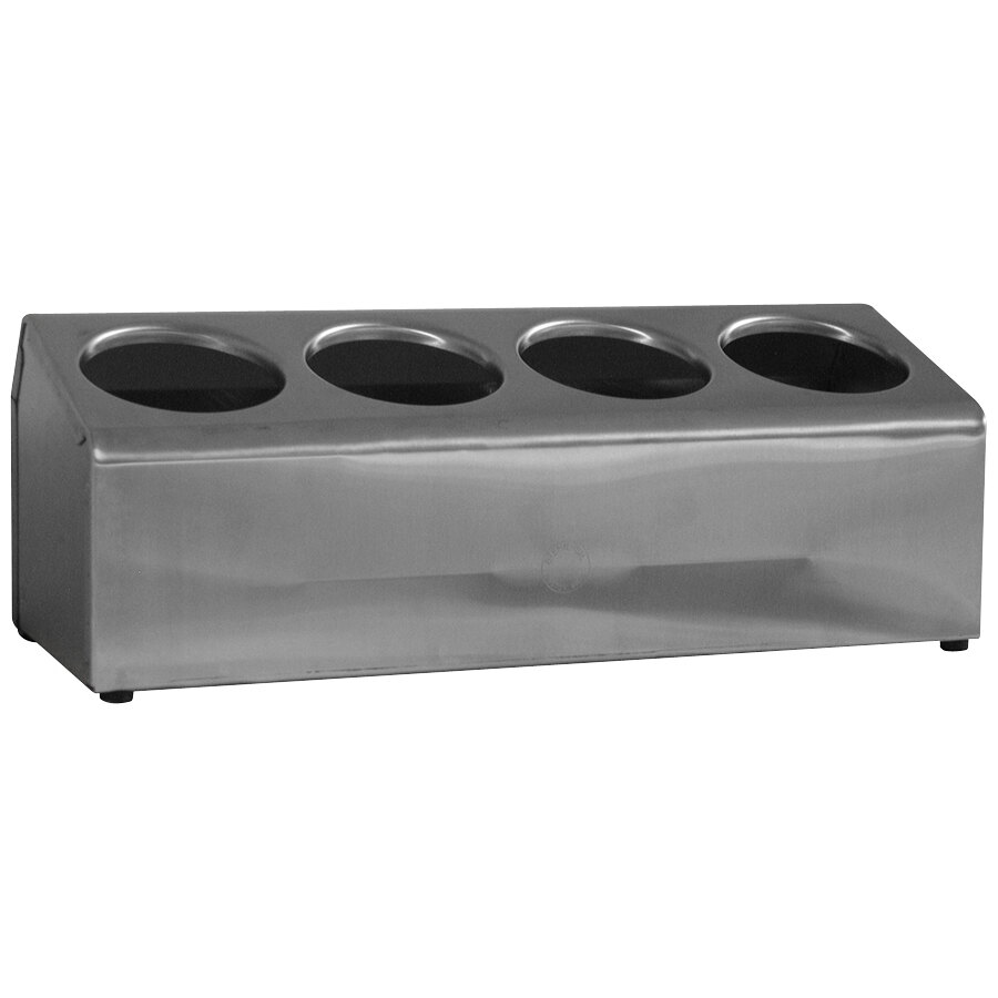 Commercial Hole Stainless Steel Cylinder Flatware Silverware Utensil