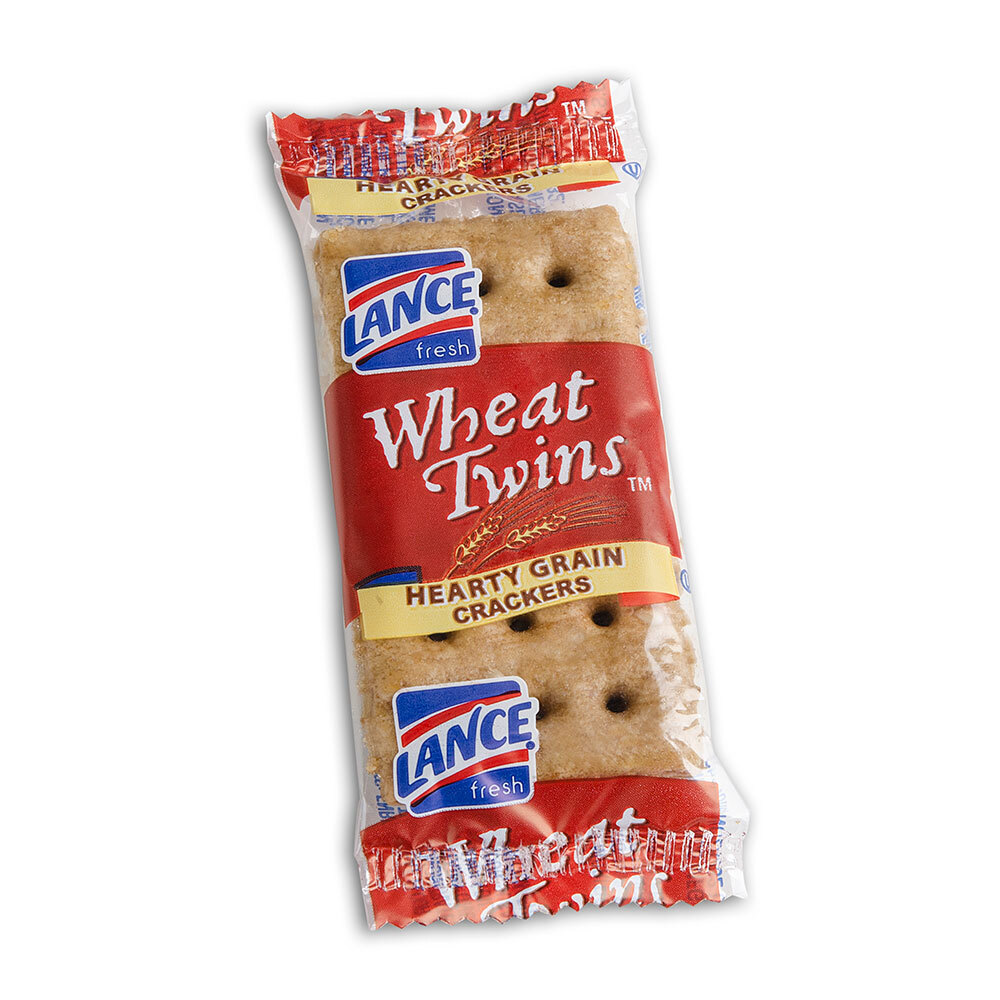 Lance Wheat Twins Crackers 2 / Pack, 500 / Case