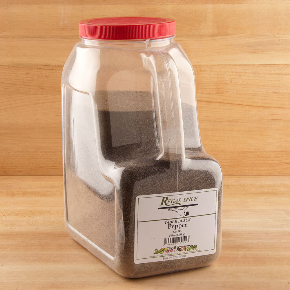 Regal Bulk Table Grind Black Pepper 5 lbs.