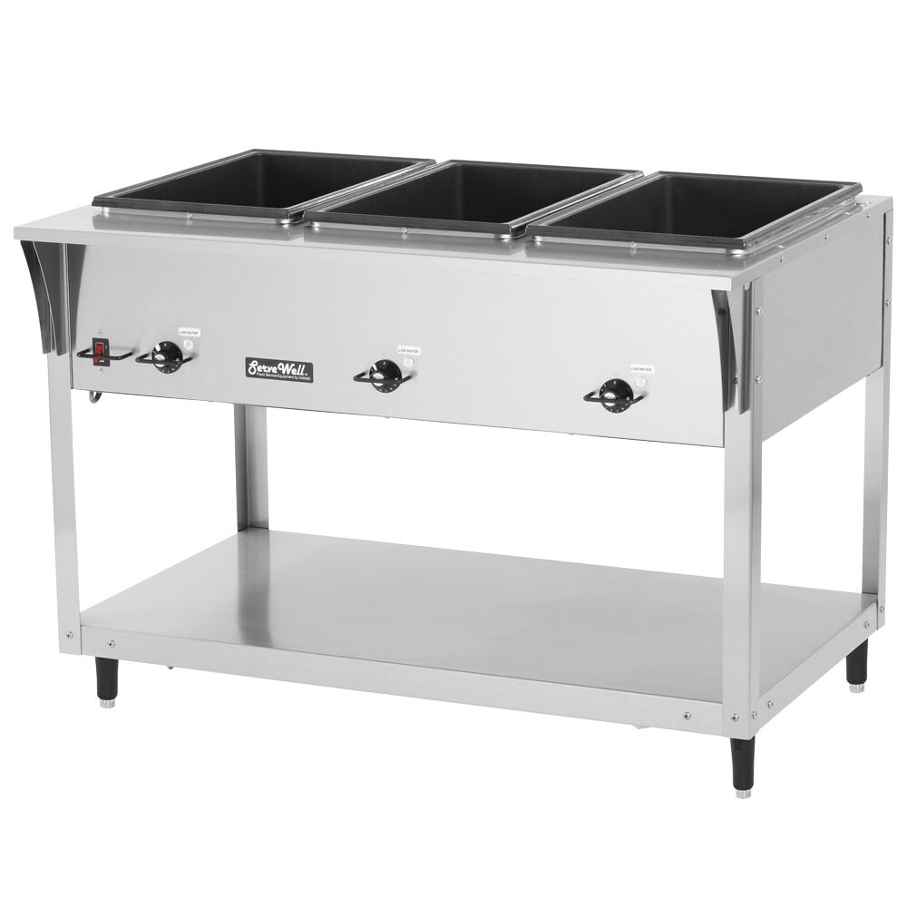Vollrath 38218 ServeWell SL Electric Four Pan Hot Food Table 208/240V