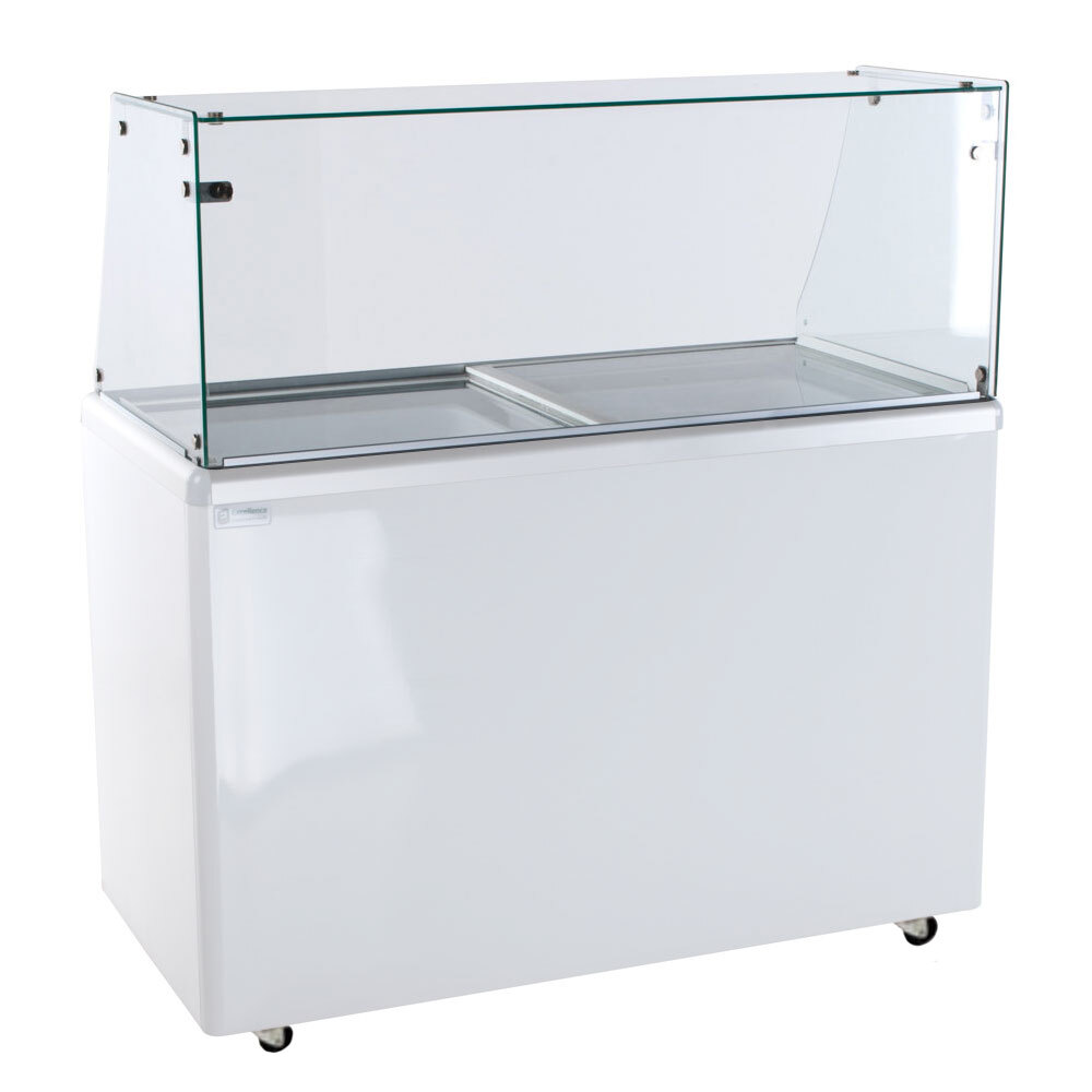 Excellence EDC8 Ice Cream Freezer Dipping with StraightSided