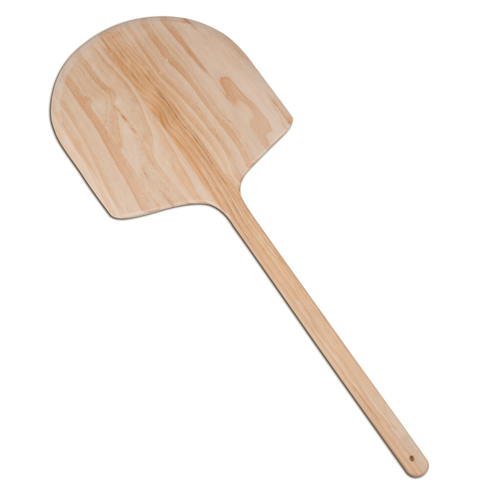 16" x 18" Wooden Pizza Peel with 24" Handle