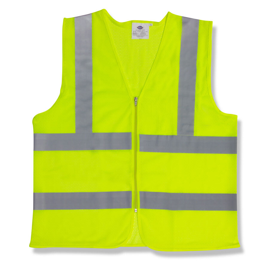 Lime Class 2 High Visibility Safety Vest XXXL