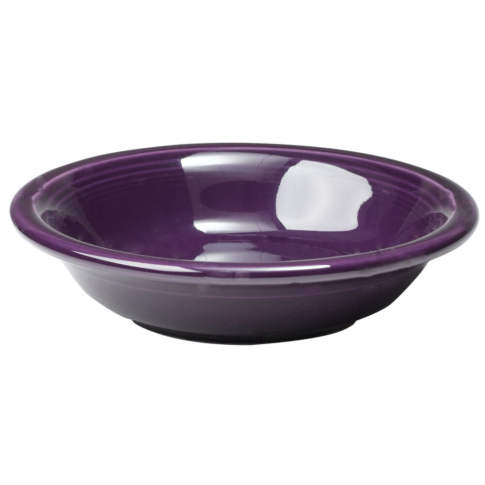 Homer Laughlin 459323 Fiesta Plum 6.25 oz. Fruit Bowl / Monkey Dish