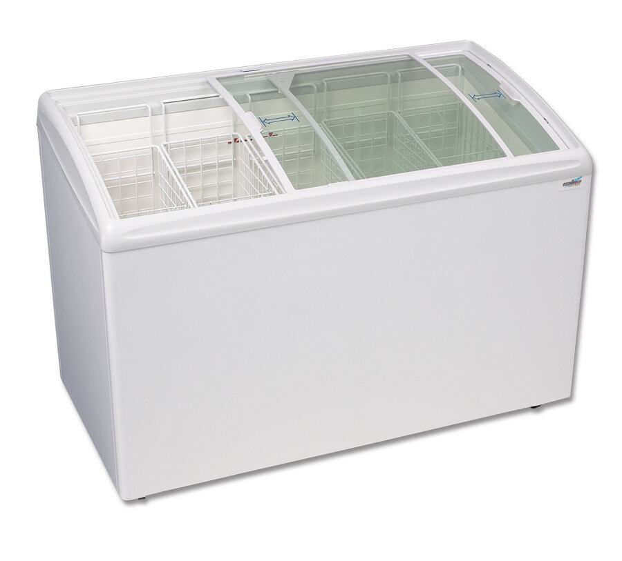 Excellence RIOS125 Curved Lid Display Freezer 11.4 Cu. Ft.