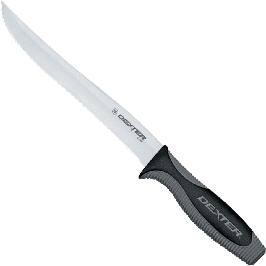 DexterRussell 29383 VLo 8" Scalloped Utility Knife