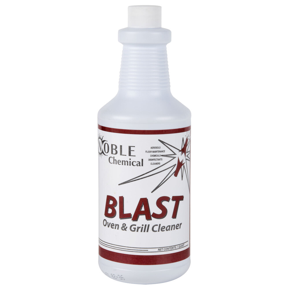 1 Quart Noble Chemical Blast Liquid Oven & Grill Cleaner Ecolab® 10251 Alternative