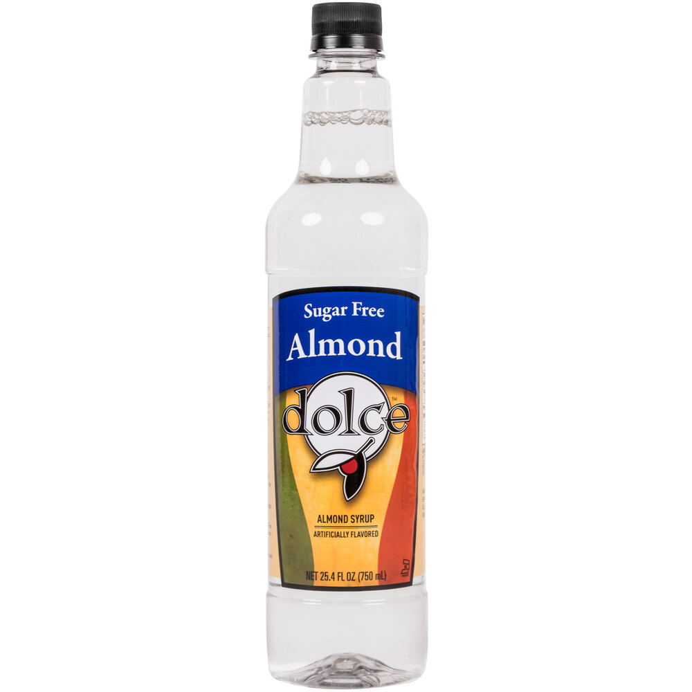Dolce Almond Sugar Free Coffee Flavoring Syrup