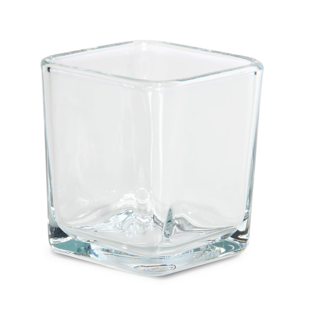 libbey 5474 cube votive candle holder 7 5 oz 12 case