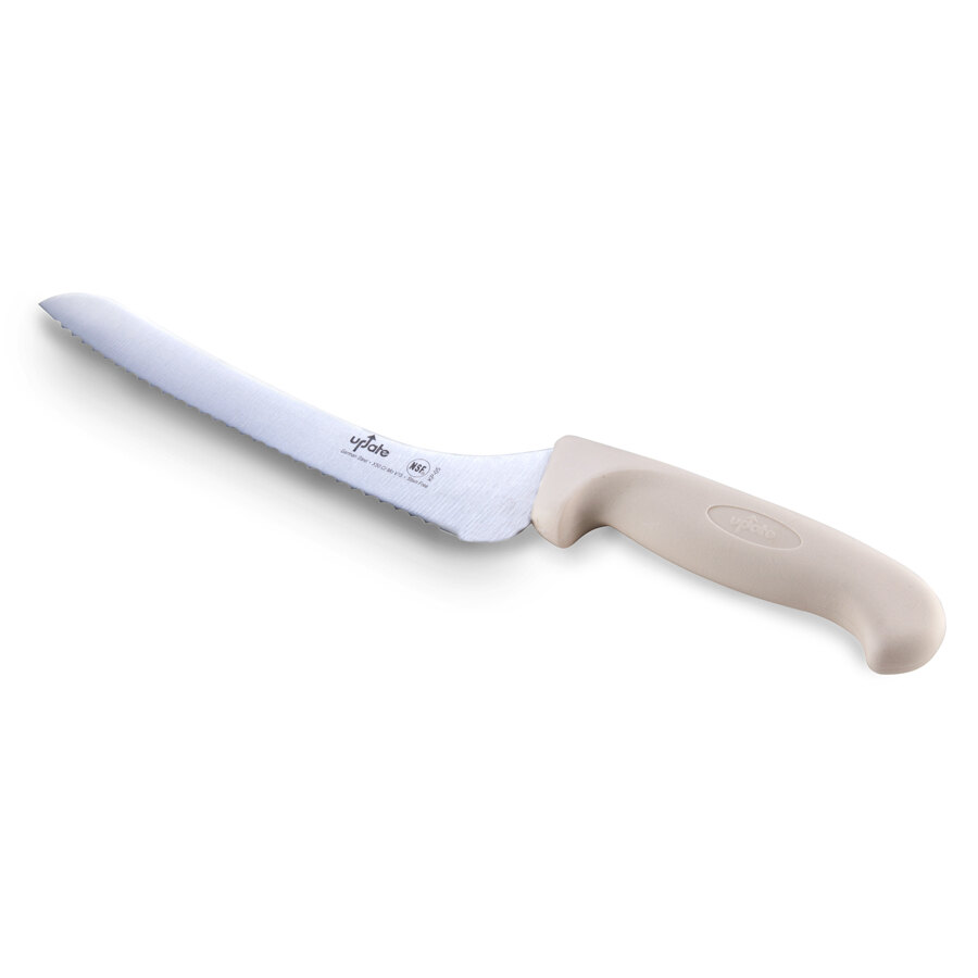 9" Offset Serrated / Wavy Edge Bread and Sandwich Knife