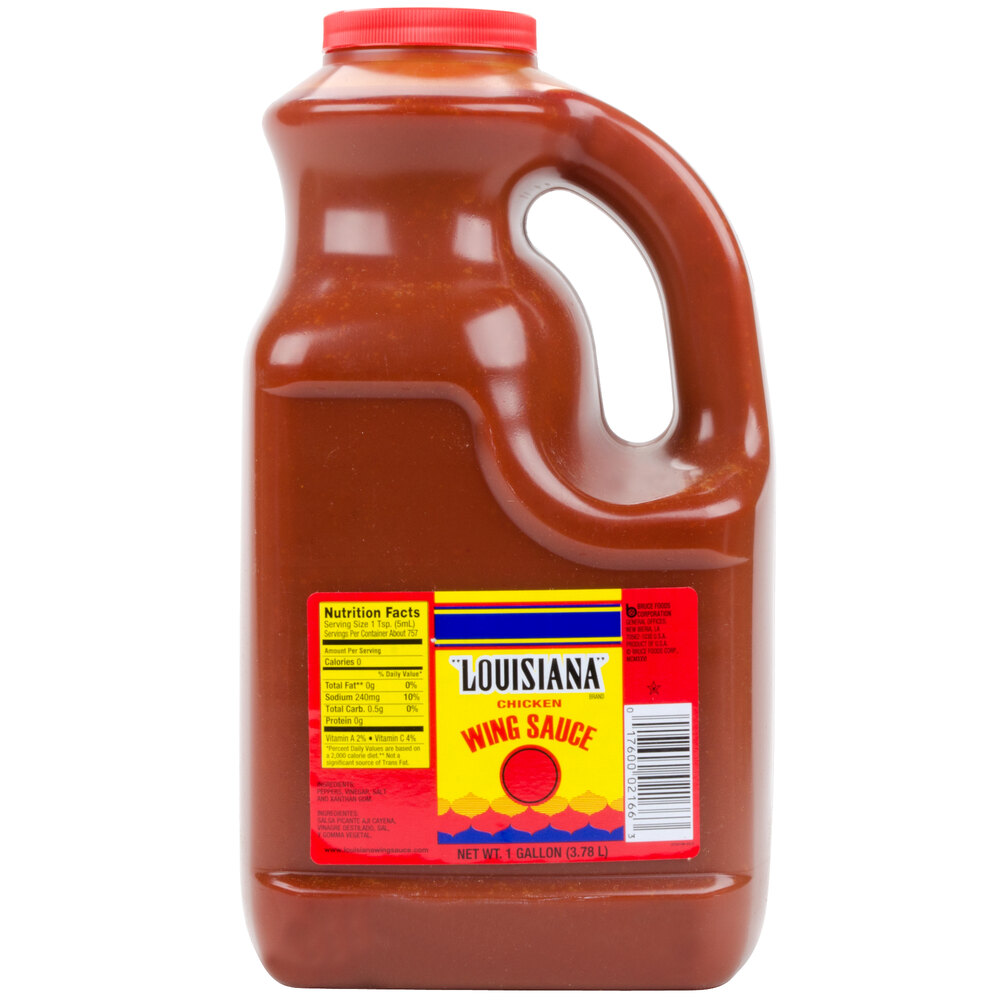 Louisiana Wildly Wicked Original Buffalo Wing Sauce 1 Gallon