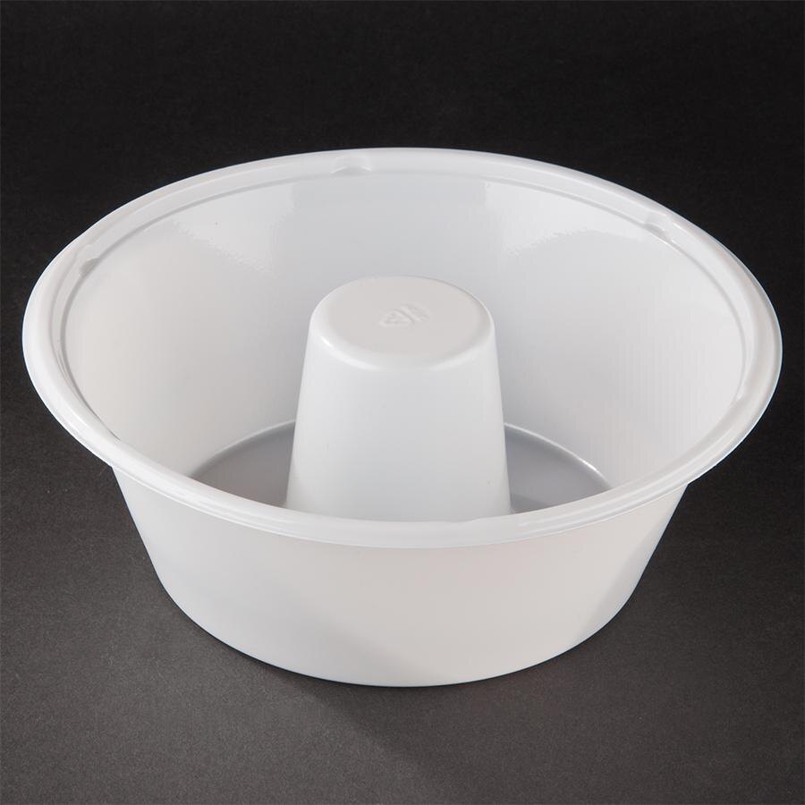 Genpak 55SA08 8" Bake N' Show Smoothwall Angel Food Cake Pan 200/Case