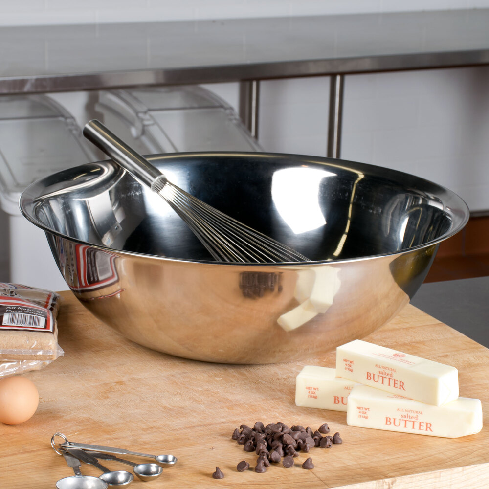 Vollrath 47949 20 Qt. Stainless Steel Mixing Bowl