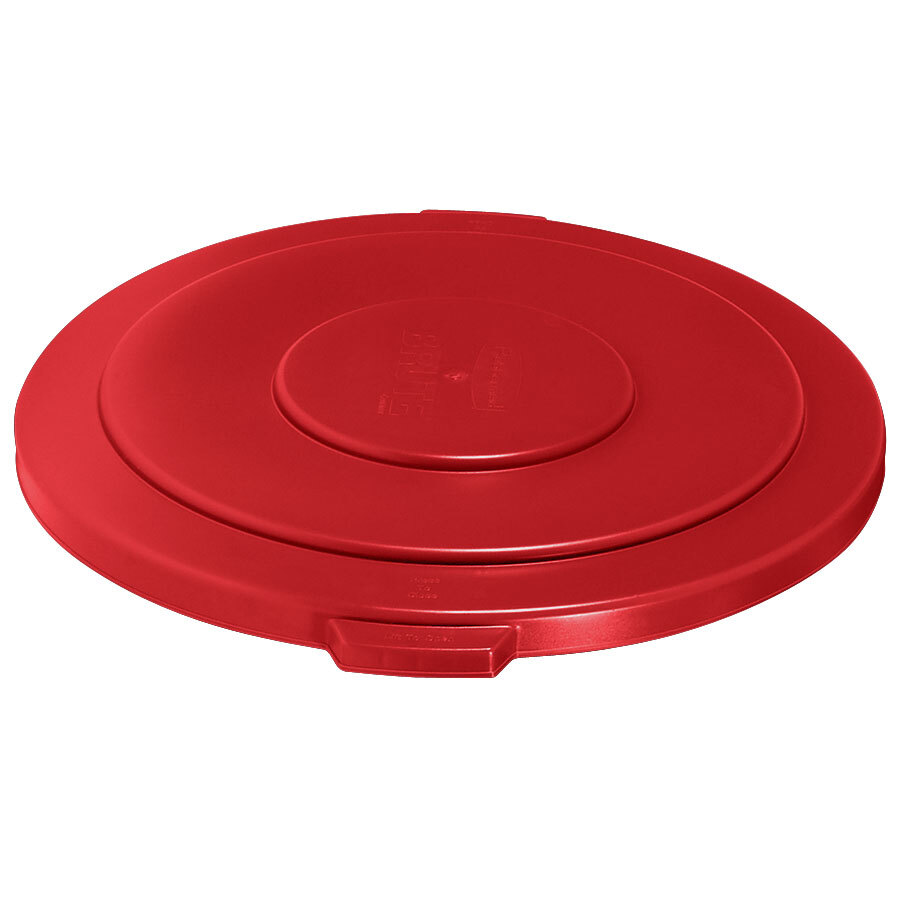 Rubbermaid Brute FG265400RED Red 55 Gallon Trash Can Lid