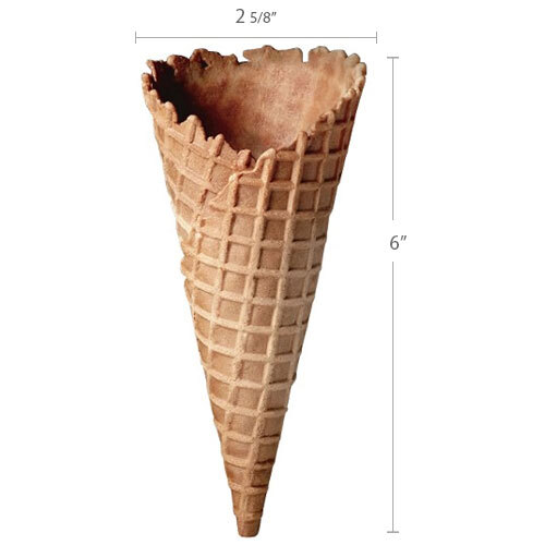 Joy Regular Size Ice Cream Waffle Cone 228 / Case