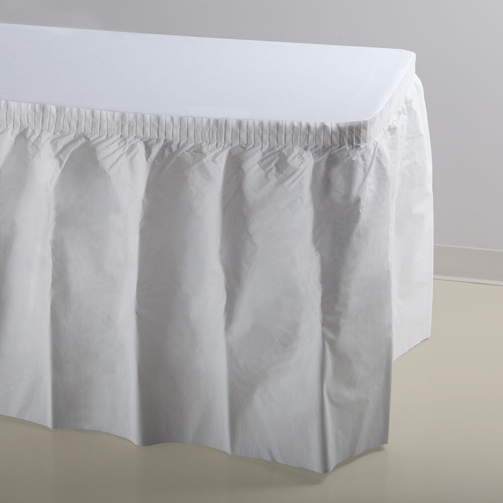 Linen Like Table Skirt 41