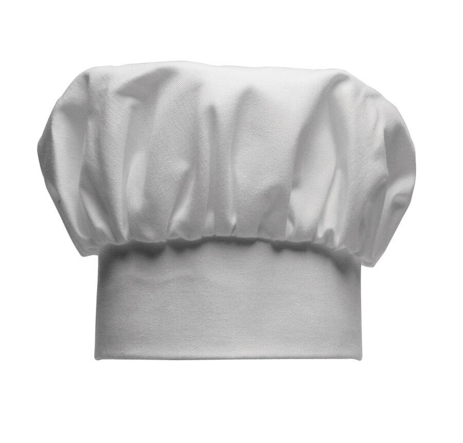 13" White Chef Hat