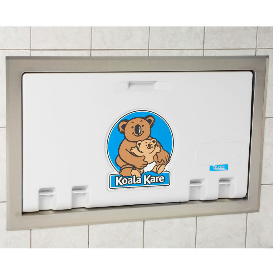 Koala Kare KB10005ST Horizontal Recessed Mounted Baby Changing Station