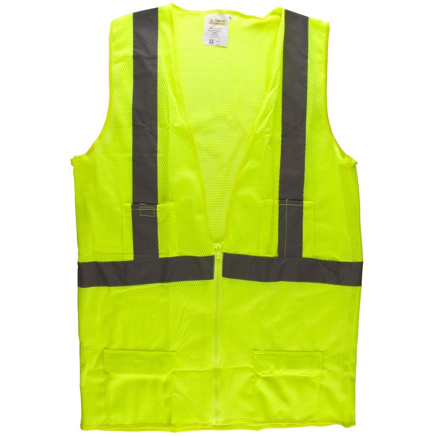 Lime Class 2 High Visibility Surveyor's Safety Vest Medium