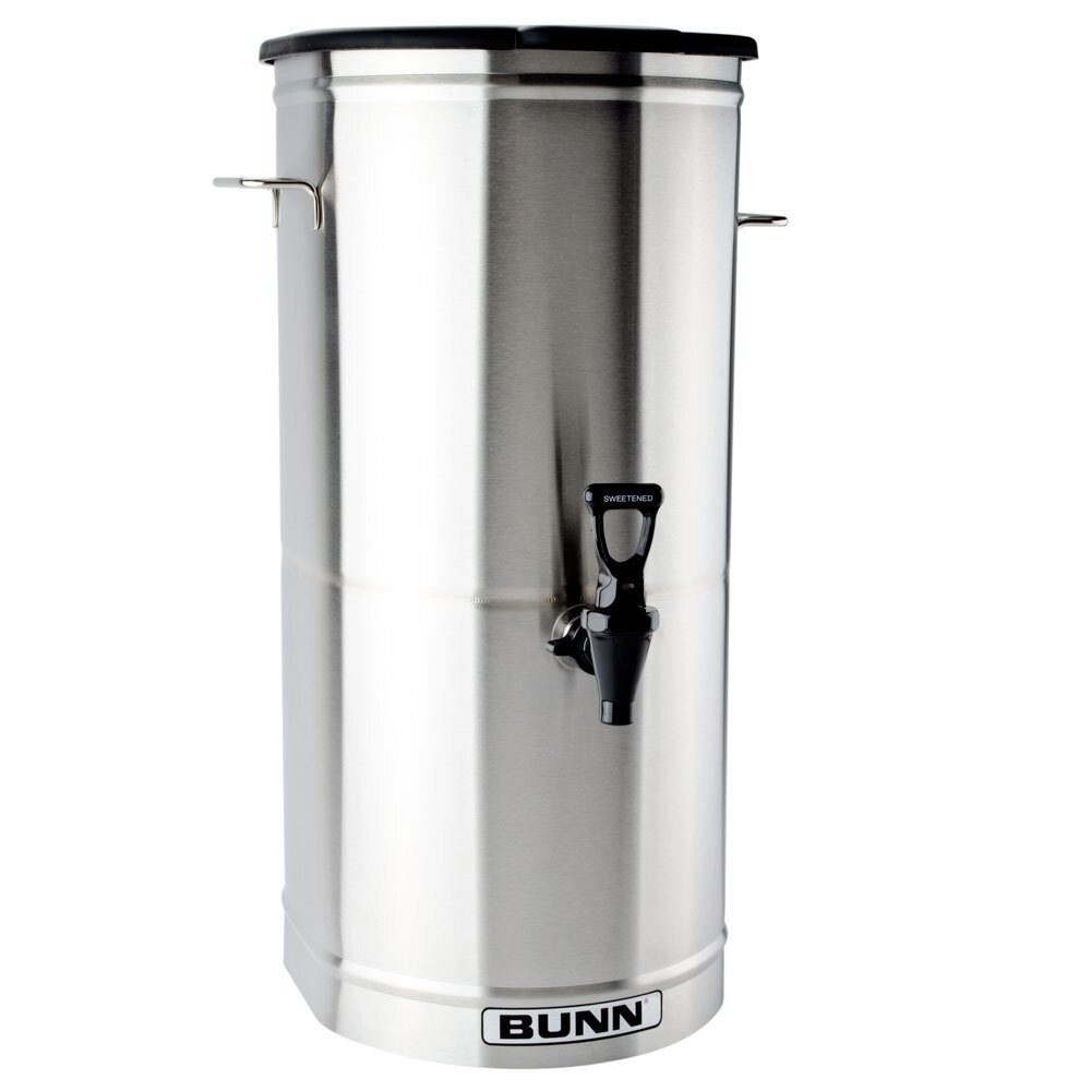 Bunn 34100.0001 TDO5 5 Gallon Iced Tea Dispenser with Solid Plastic Lid