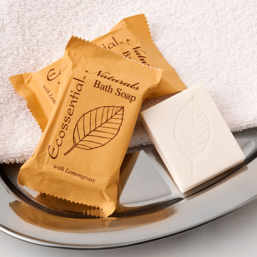 Ecossential Naturals Hotel and Motel Bath Soap 1 oz. 300 / Case