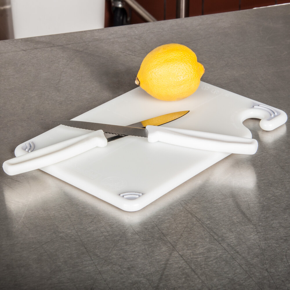 SafTGrip Bar Cutting Board and Knife Set 3 Pieces