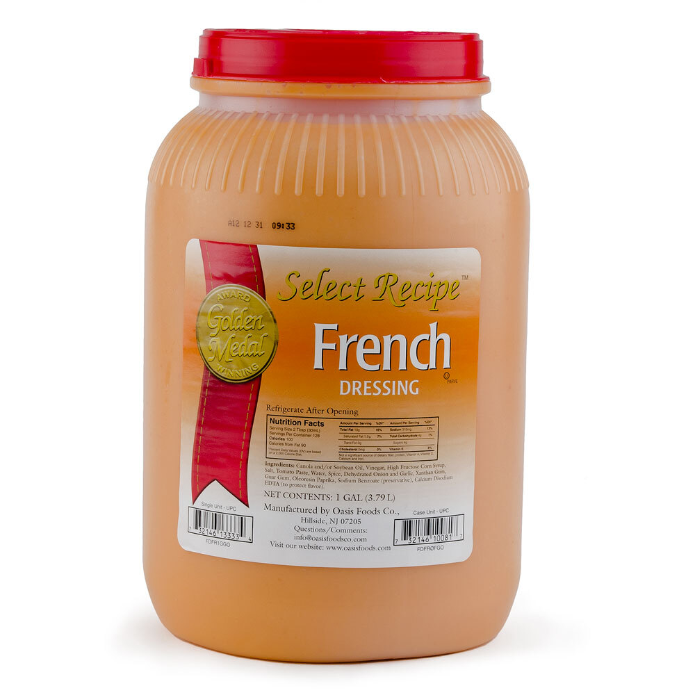 French Dressing (4) 1 Gallon Containers / Case