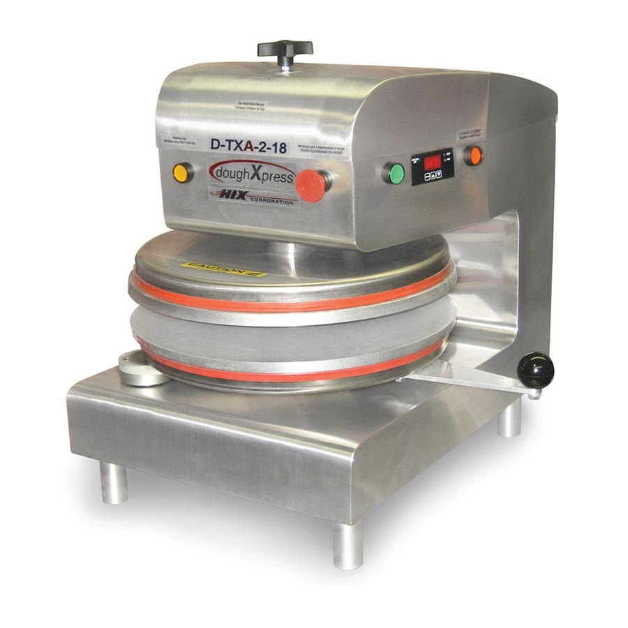 DoughXpress DTXA218 Dual Heat Round Air Automatic Tortilla Press 18