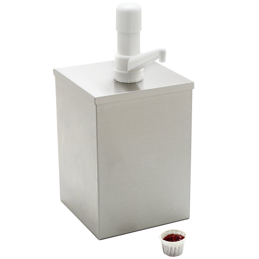 Carlisle 38601 High Volume Condiment Dispenser with Fixed Pump