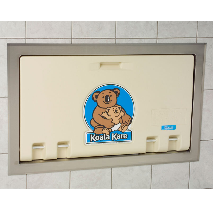 Koala Kare KB10000ST Horizontal Recessed Mounted Baby Changing Station