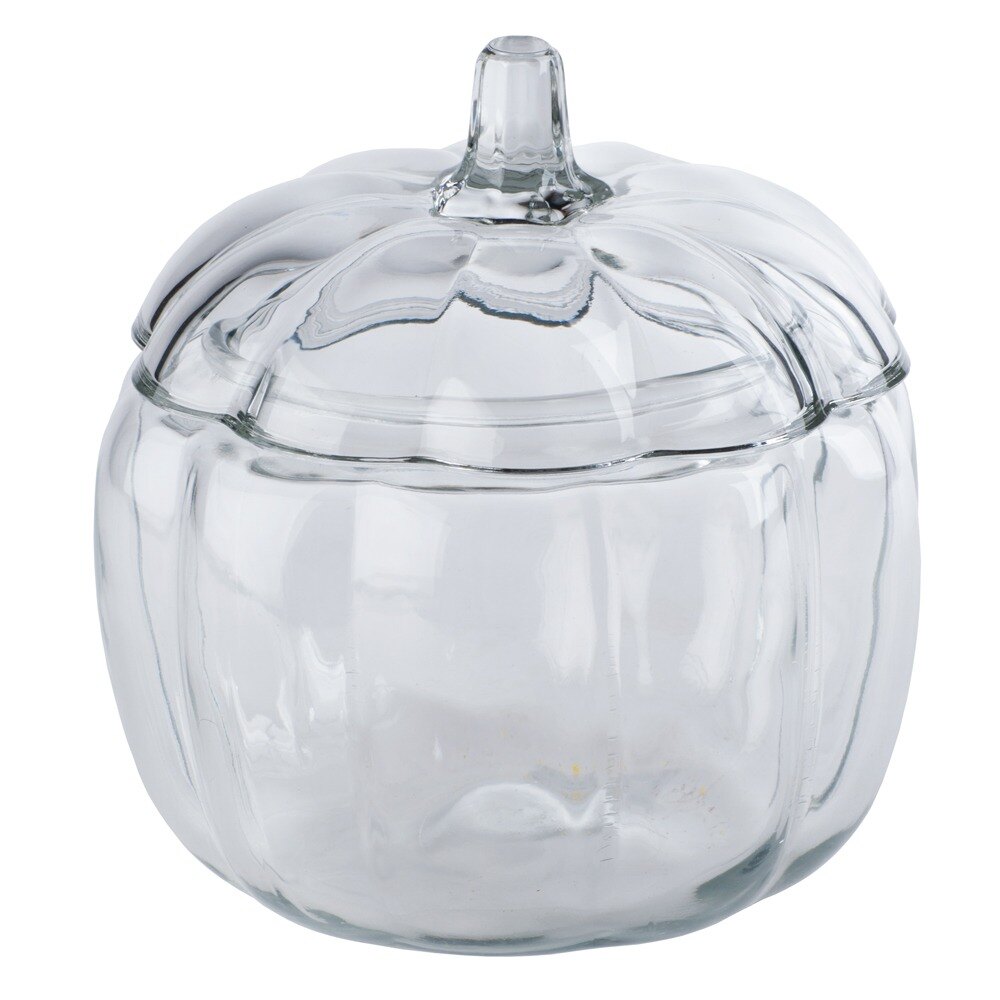 Anchor Hocking 85623R9 2.2 qt. Pumpkin Jar with Lid