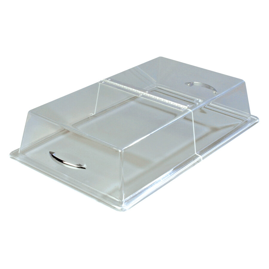 Carlisle SC2907 12" x 20" x 4" Rectangular Hinged Pastry Tray Cover