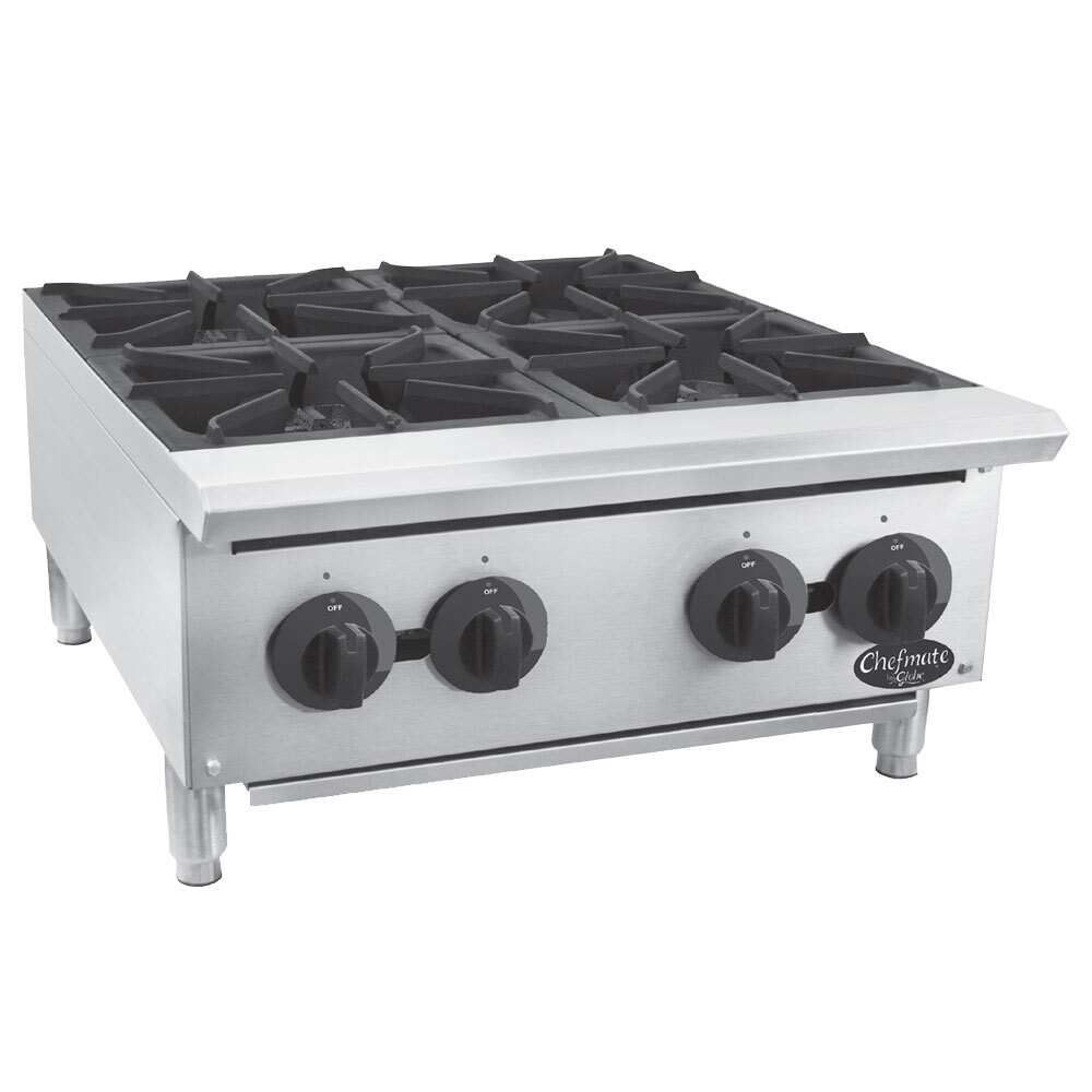 Globe C24HT Chefmate 24" Gas Hot Plate 100,000 BTU
