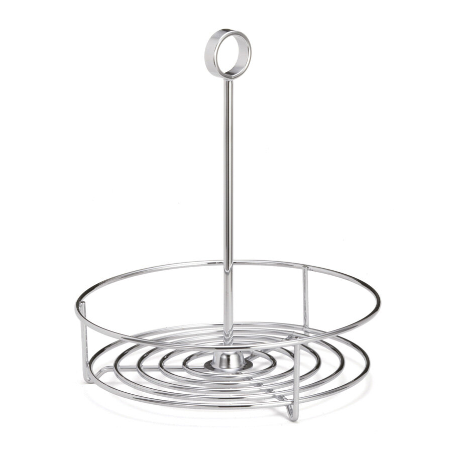 Tablecraft WCP595 Versa Rack 6" Chrome Condiment Caddy 2/Pack