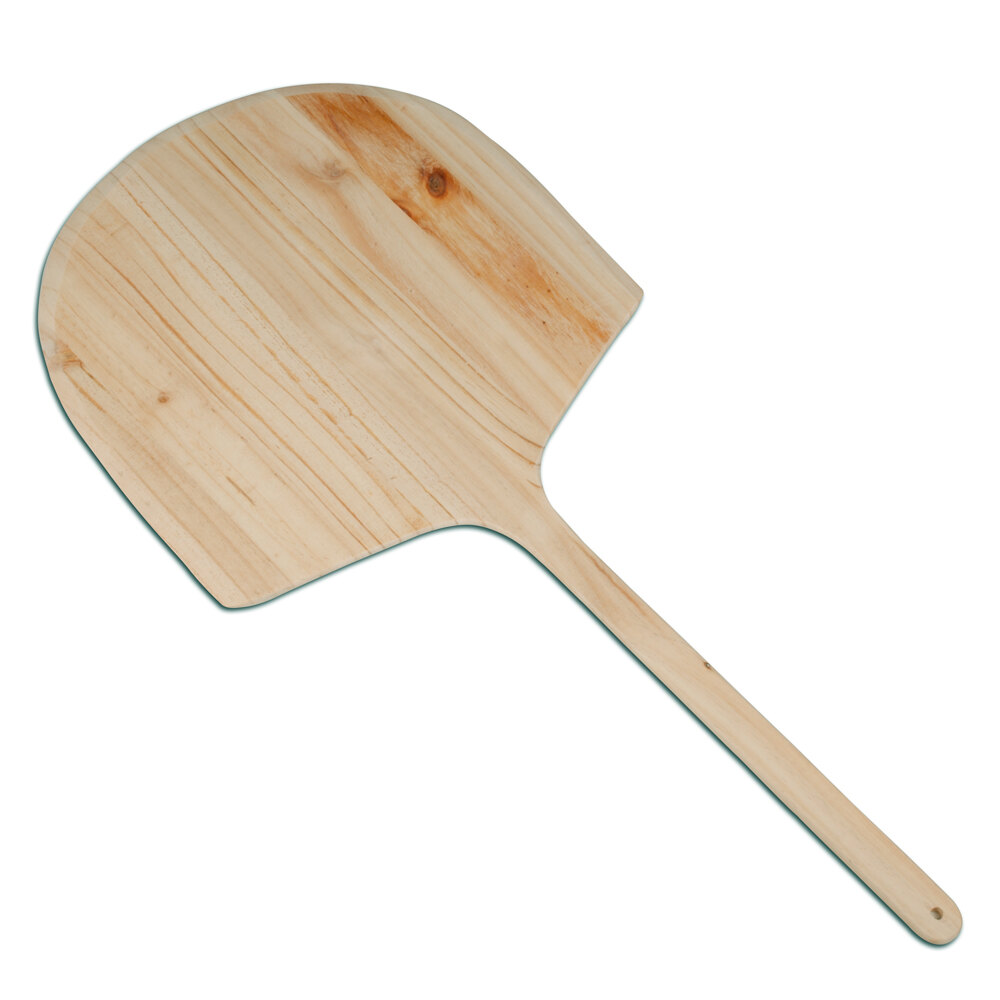 20" x 21" Wooden Pizza Peel with 21" Handle