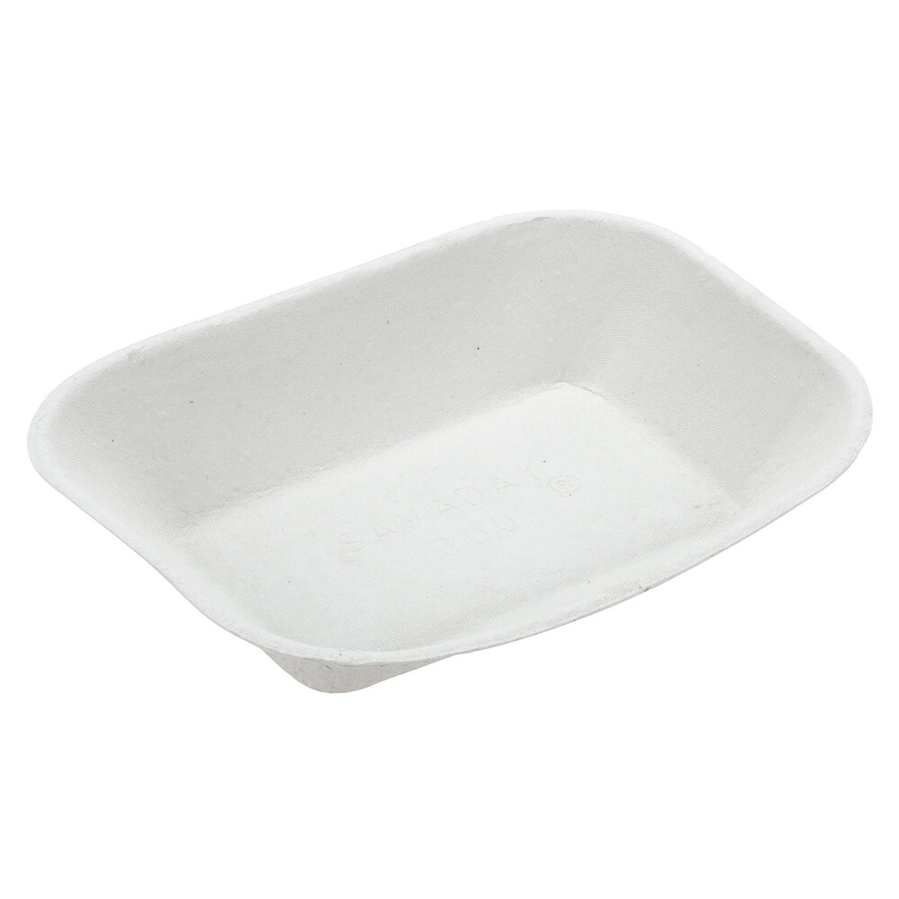 Huhtamaki 10405 Savaday 9" x 7" 300 Molded Fiber / Pulp