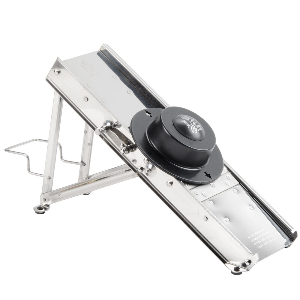 Bron Coucke 21038 Stainless Steel Professional Mandoline with BuiltIn