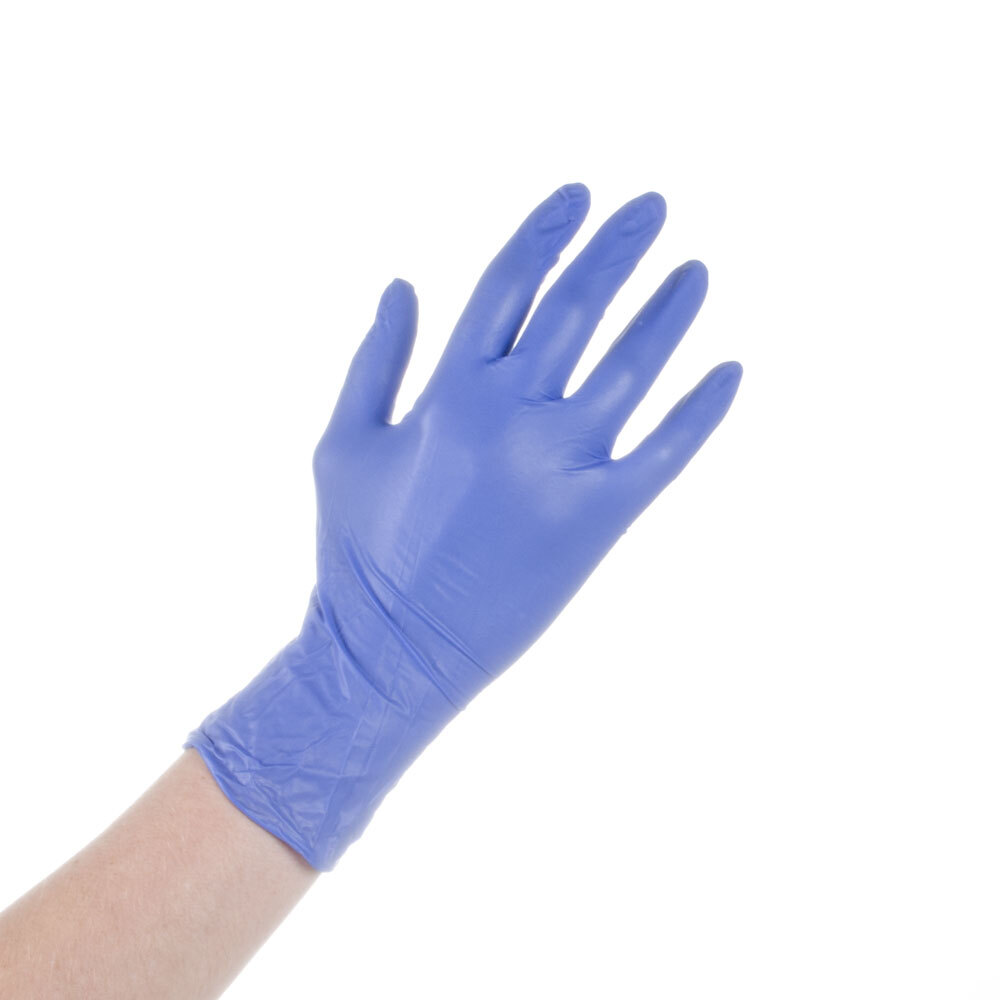 Noble Products Nitrile Low Dermatitis Textured Gloves Medium